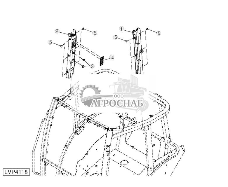 КРЫШКИ СТОЕК КАБИНЫ - ST305308 535.jpg